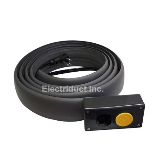 Low Profile Electrical Power Extension Cord Cover- 25FT- Gray, Electriduct, Mfr#: PE-25FT-UL-GY